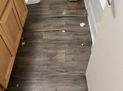 Bathroom Floor Repair