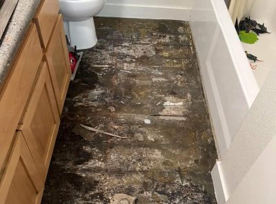 Bathroom Floor Repair