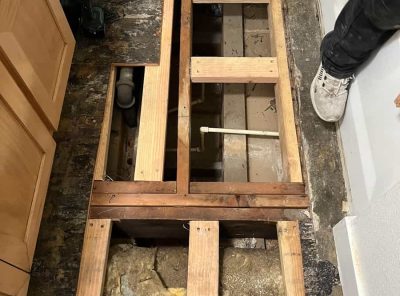 Bathroom Floor Repair