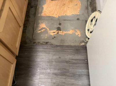 Bathroom Floor Repair